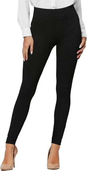 Conceited Stretch Slacks for Women - Wear to Work - Tummy Control - Slim Leg - Pockets - Ponte - (Available in Plus Size)