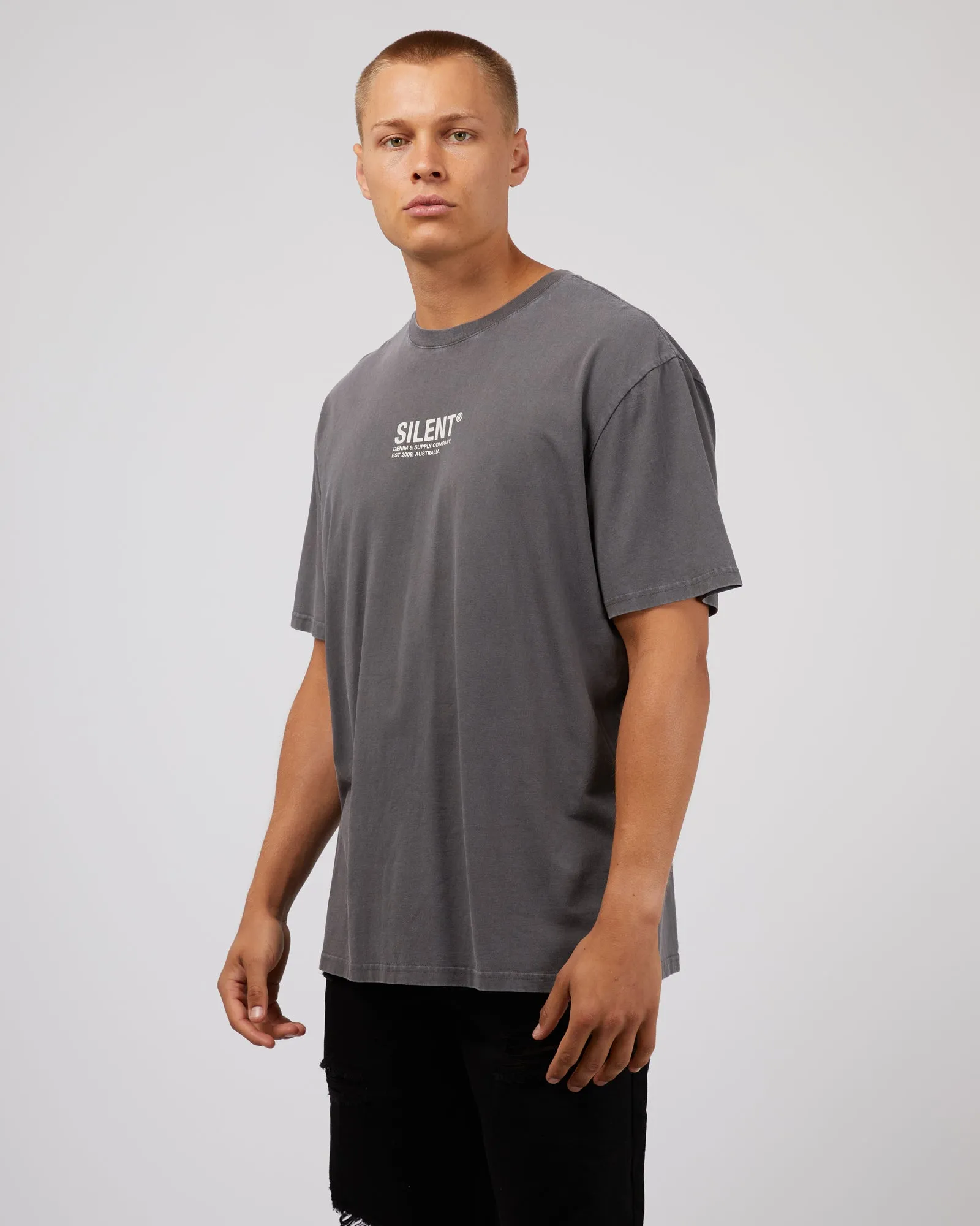 Icon Tee Charcoal