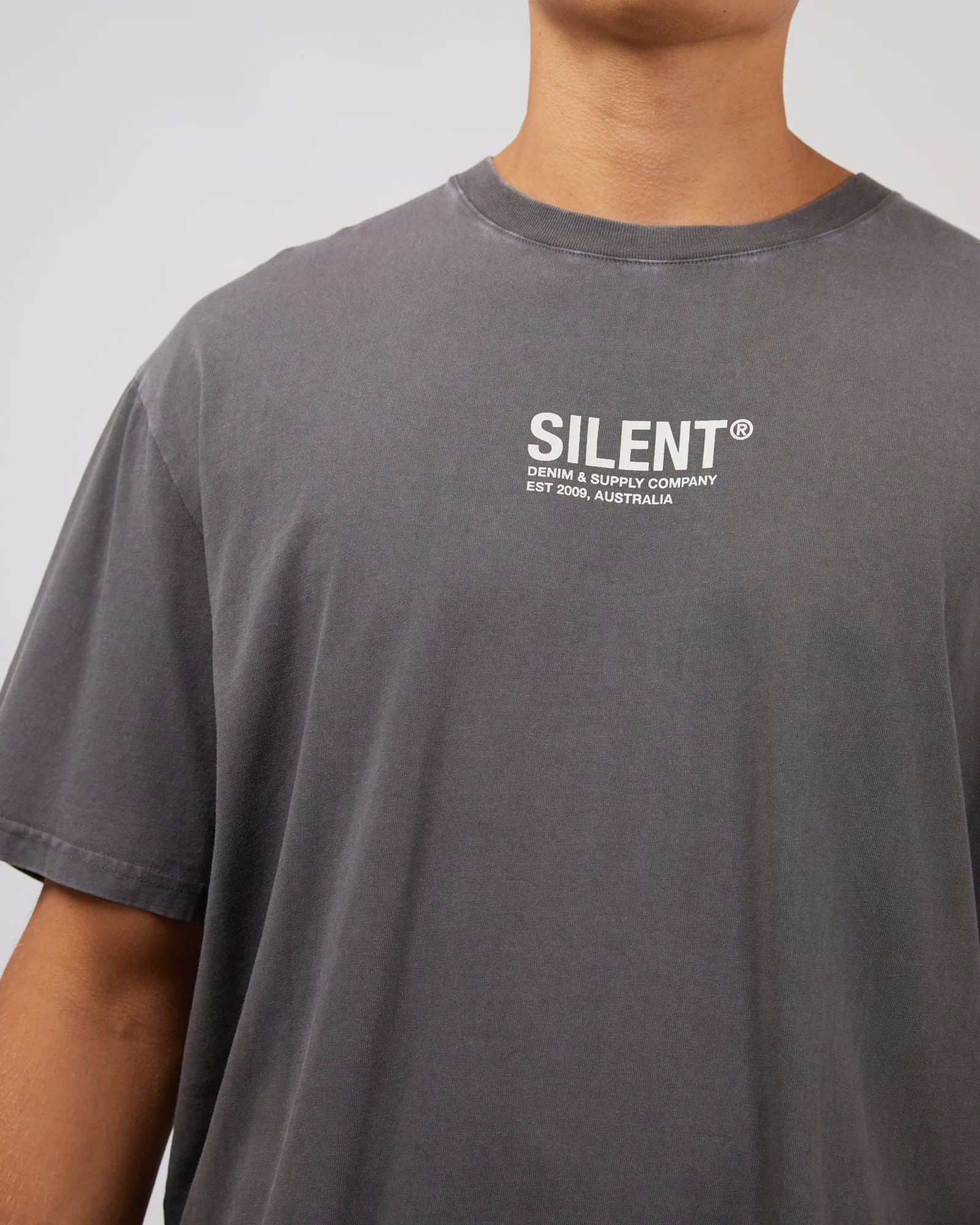 Icon Tee Charcoal