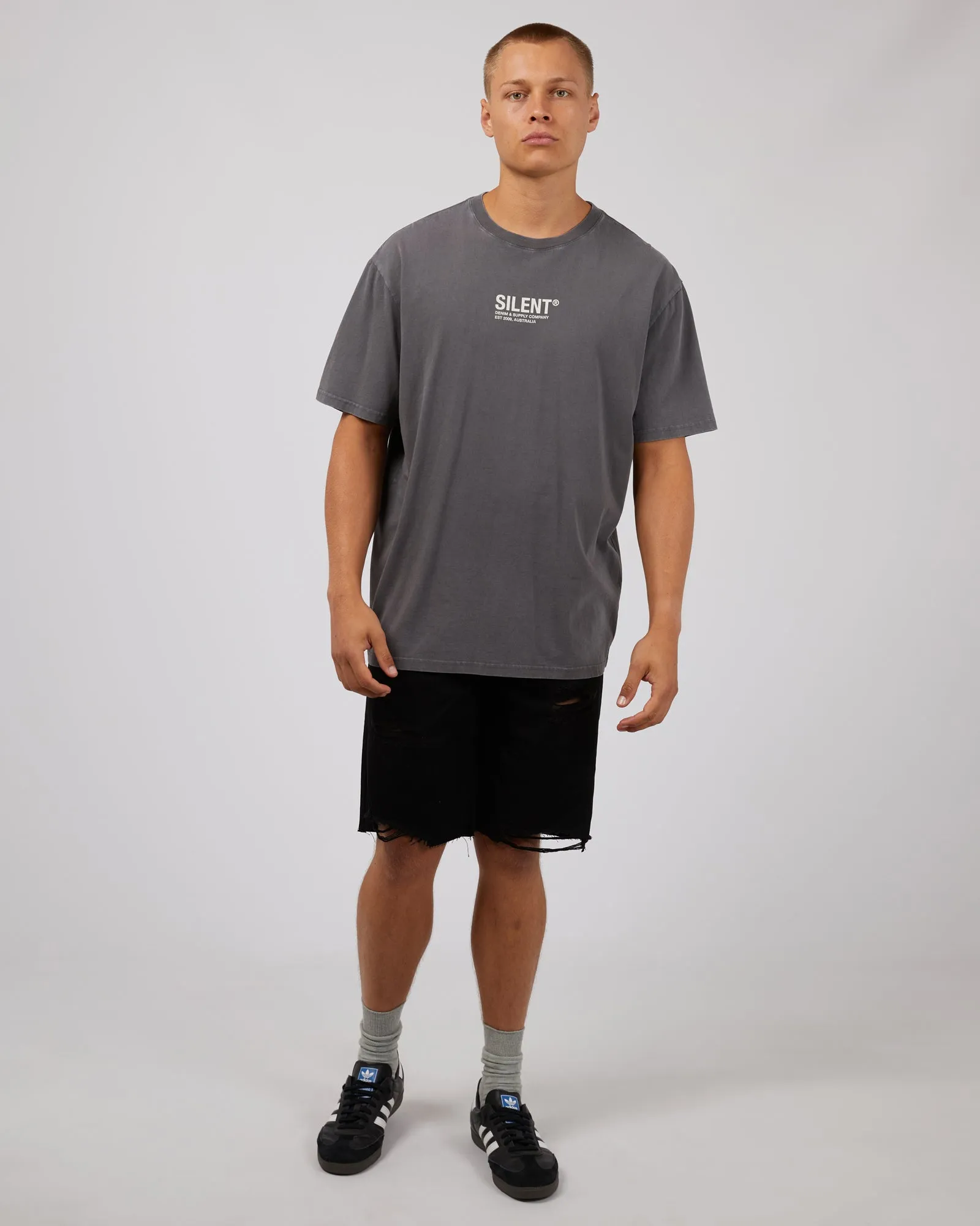 Icon Tee Charcoal