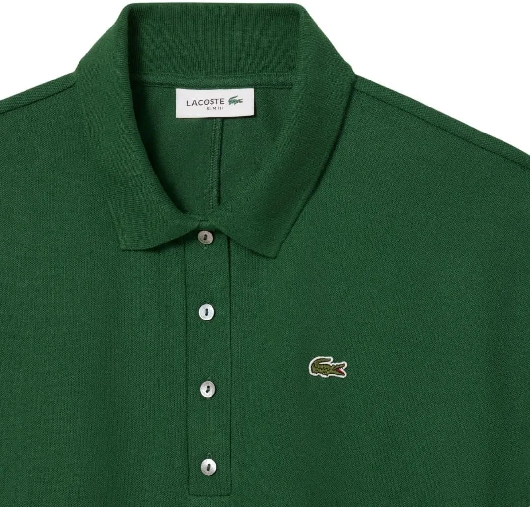 Lacoste Women's Slim Fit Adjustable Pique Polo Shirt