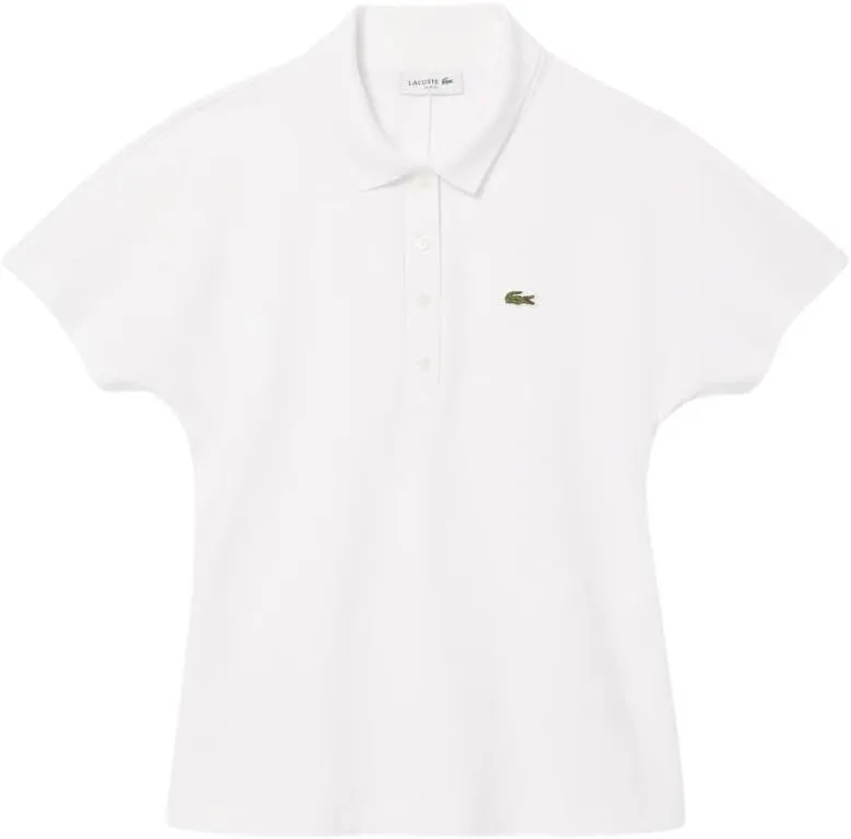 Lacoste Women's Slim Fit Adjustable Pique Polo Shirt