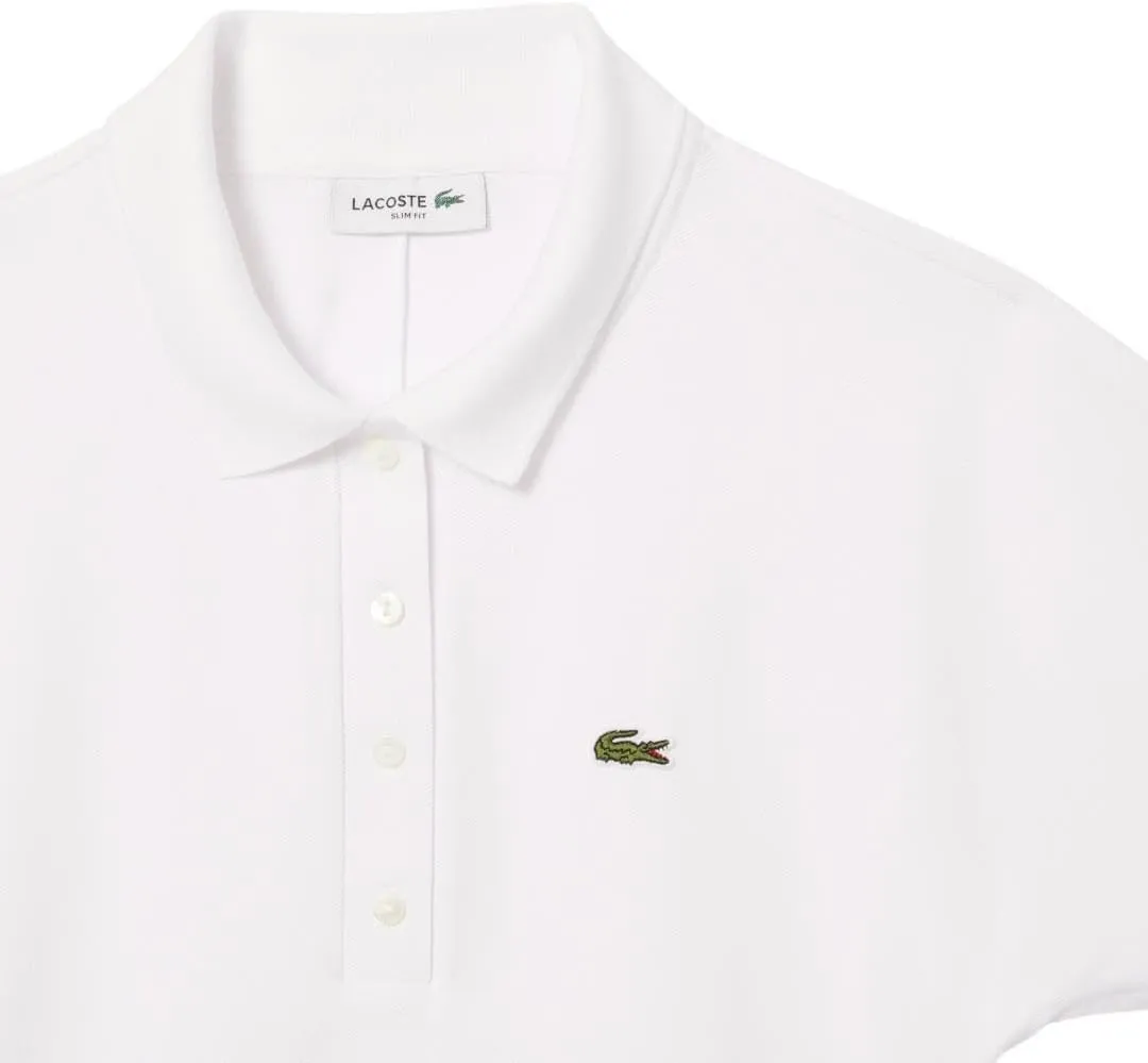 Lacoste Women's Slim Fit Adjustable Pique Polo Shirt