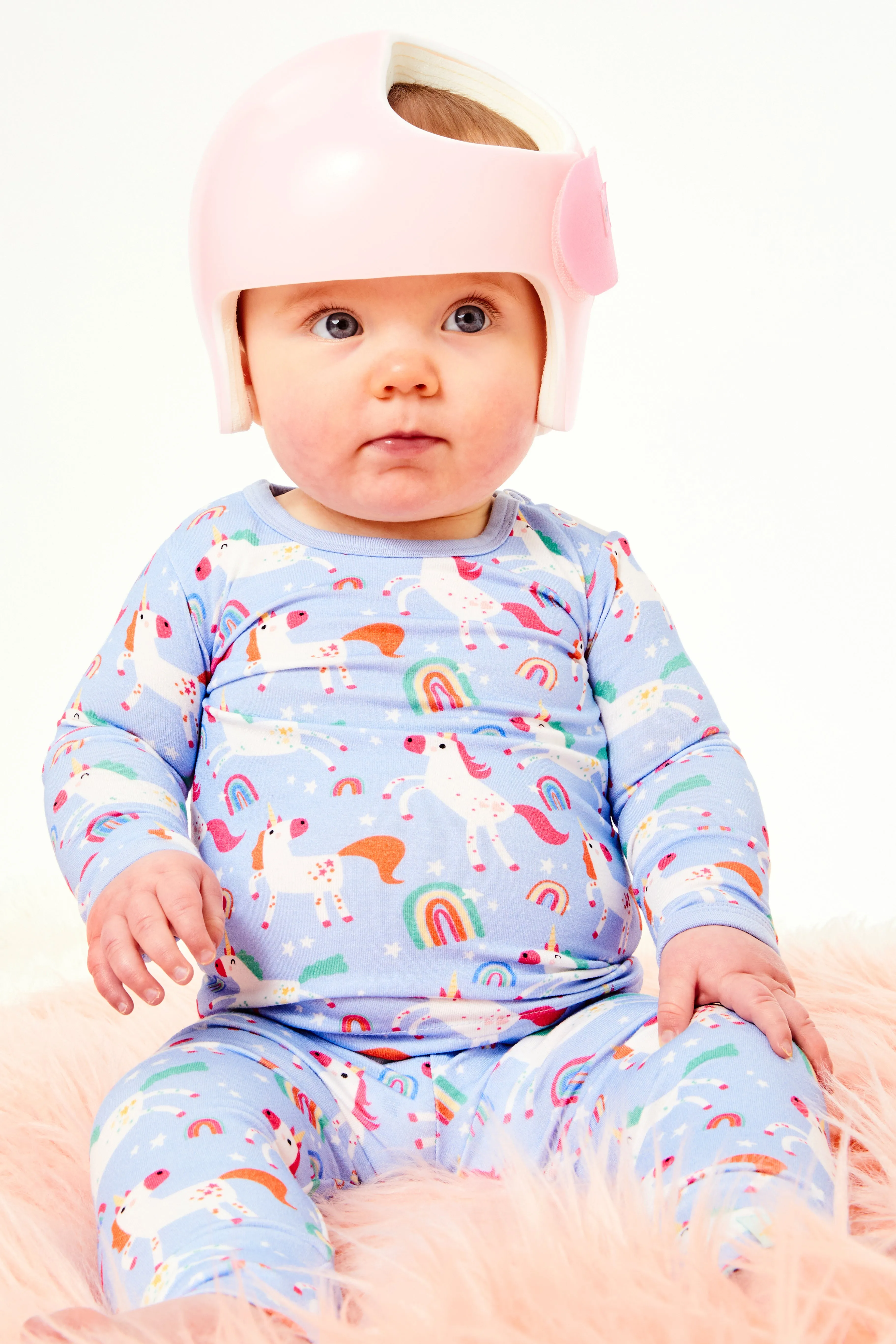 Long Sleeve Pajama Set - Unicorns