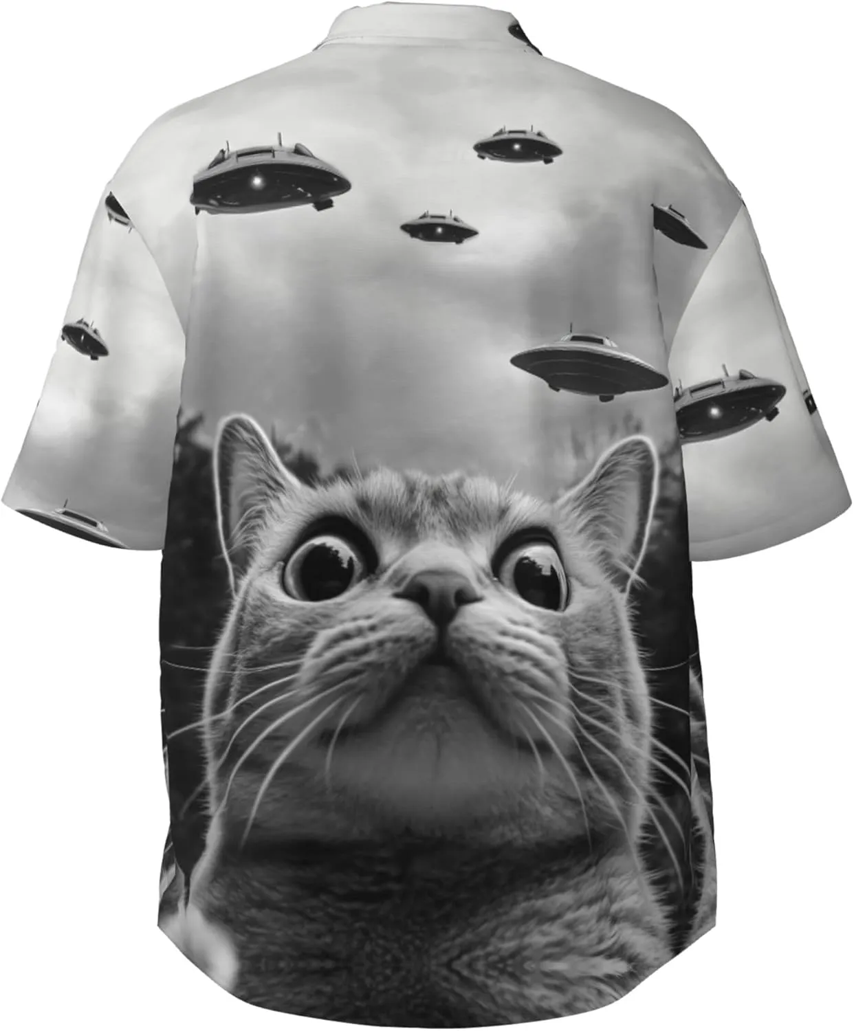 Mens Short Sleeve Button Up Shirts, Casual Party Shirts Stylish Beach Shirt Gifts for Men