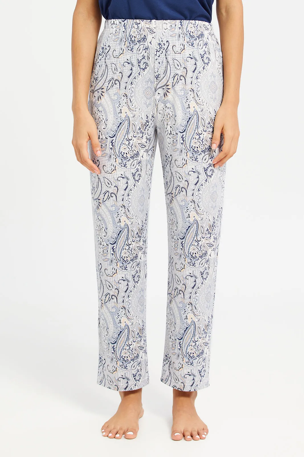 Navy  Pair Pajama Set