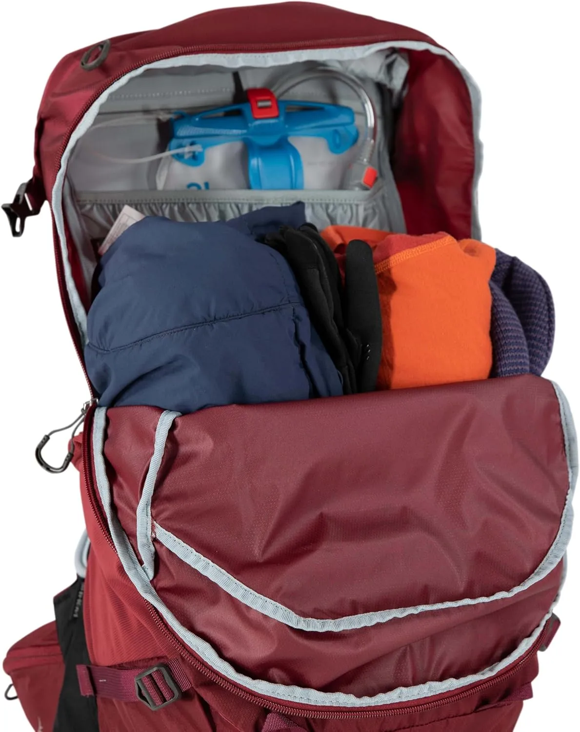 Osprey Hikelite 28L Unisex Hiking Backpack, Pine Leaf Green, M/L