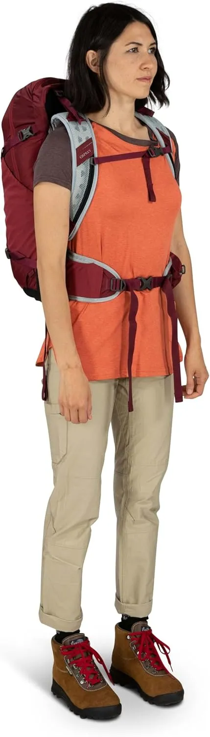 Osprey Hikelite 28L Unisex Hiking Backpack, Pine Leaf Green, M/L