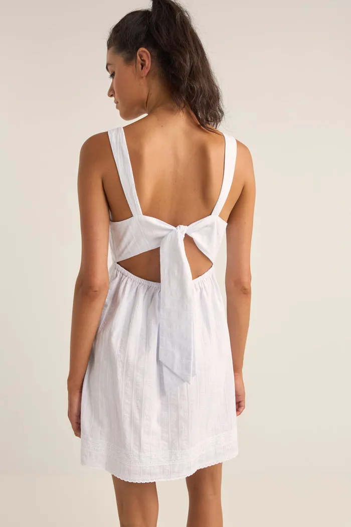 Rhythm Brighton Mini Dress - WHITE