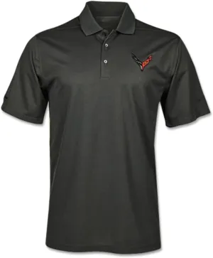 SR1 Performance C8 Corvette Z06 Polo Shirt w/Embroidered Logo