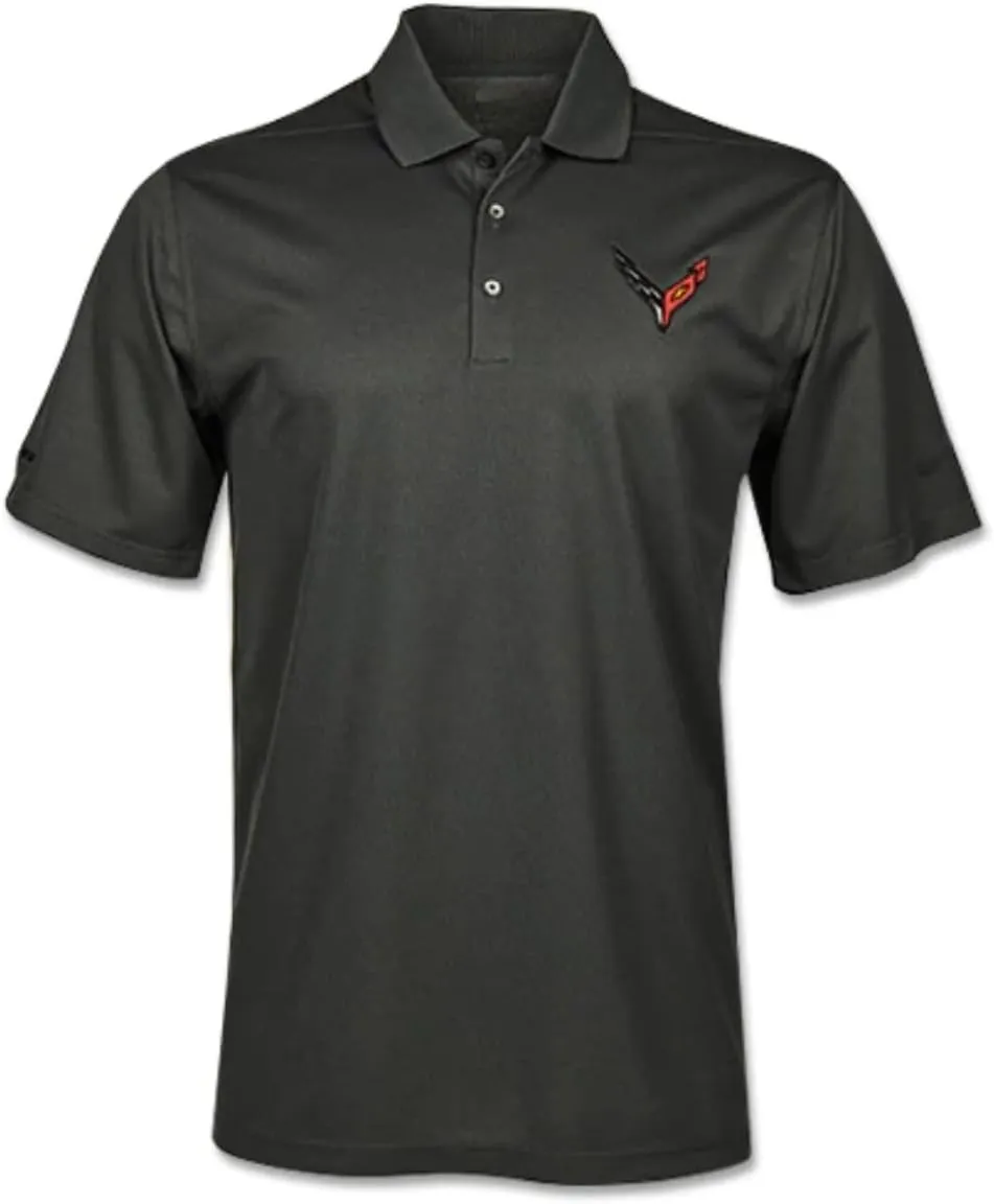 SR1 Performance C8 Corvette Z06 Polo Shirt w/Embroidered Logo
